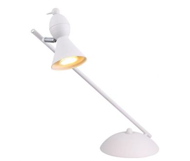 Купить Настольная лампа Arte Lamp Picchio A9229LT-1WH Настольная лампа Arte Lamp Picchio A9229LT-1WH