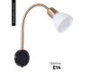 Спот Arte Lamp Falena A3116AP-1BK
