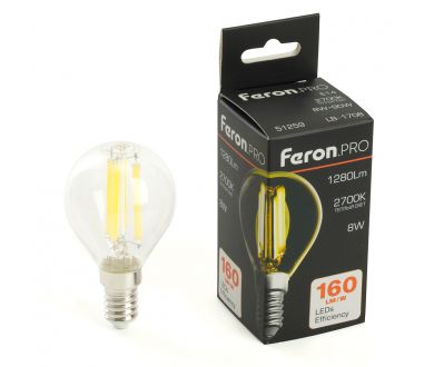 Купить Лампа светодиодная Feron LB-1708 E14 8W 2700K 51259 Лампа светодиодная Feron LB-1708 E14 8W 2700K 51259