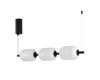 Подвесной светильник Arlight SP-CARAMELA-HANG-L720-12W Warm2700 (BK, 360 deg, 230V) (IP20, Натуральный шелк) 056885