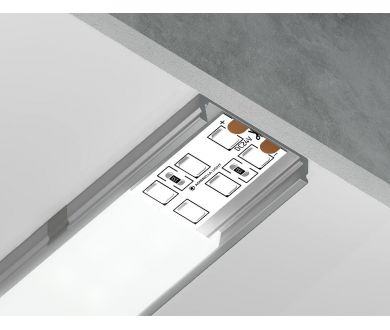 Купить Алюминиевый накладной профиль Ambrella Light Alum Profile GP1800AL Алюминиевый накладной профиль Ambrella Light Alum Profile GP1800AL
