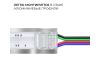 Коннектор прокалывающий 4 pin для гибкого соединения RGB LED ленты 10мм, тип COB длина провода 150мм Apeyron 09-164