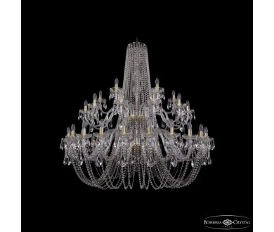 Купить Подвесная люстра Bohemia Ivele Crystal 1402/24+12+6/530/2d G Подвесная люстра Bohemia Ivele Crystal 1402/24+12+6/530/2d G