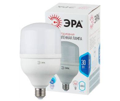 Купить Лампа светодиодная Эра E27 30W 4000K LED POWER T100-30W-4000-E27 Б0027003 Лампа светодиодная Эра E27 30W 4000K LED POWER T100-30W-4000-E27 Б0027003