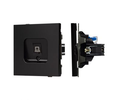 Купить Механизм компьютерной розетки Arlight SCT-TENDO-MPC1-PL-BK (RJ-45, CAT6) 054104 Механизм компьютерной розетки Arlight SCT-TENDO-MPC1-PL-BK (RJ-45, CAT6) 054104