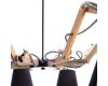 Подвесная люстра Arte Lamp Pinocchio A5700LM-8BK