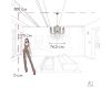 Подвесная люстра Loft IT Wonderland 10405/8