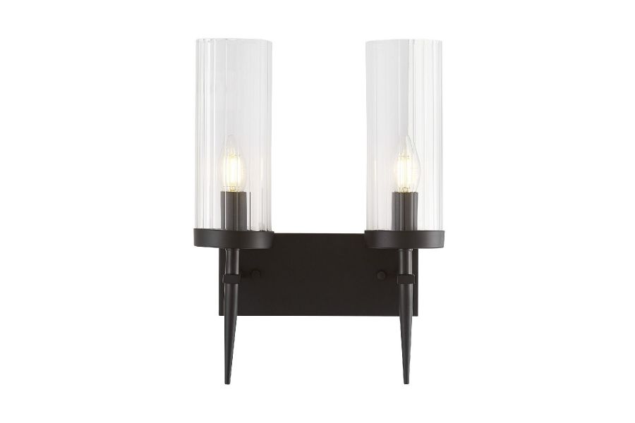 Бра Lumina Deco Moratti LDW 8022-2 BK+PR