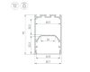Алюминиевый профиль Arlight LINE-S-5075-3000 WHITE 041852
