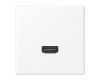 Розетка HDMI Jung MALS1112WWM