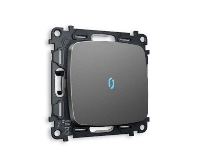 Купить Комплект механизма 1-кл проходного выключателя с подсветкой Ambrella Volt Omega MO652040 Комплект механизма 1-кл проходного выключателя с подсветкой Ambrella Volt Omega MO652040