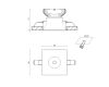 Корпус встраиваемого светильника SWG COMBO-34-BL 004174