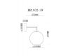Бра MyFar Stiven MR1032-1W