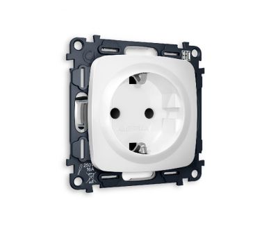 Купить Комплект механизма розетки с/з со шторками Ambrella Volt Omega MO127010 Комплект механизма розетки с/з со шторками Ambrella Volt Omega MO127010