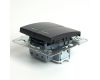 Выключатель 2-клавишный с индикатором Stekker Эрна PSW10-9102-03 49147