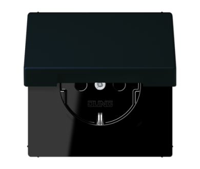 Купить Розетка 2K+З с крышкой Jung LC1520BFKL248 Розетка 2K+З с крышкой Jung LC1520BFKL248