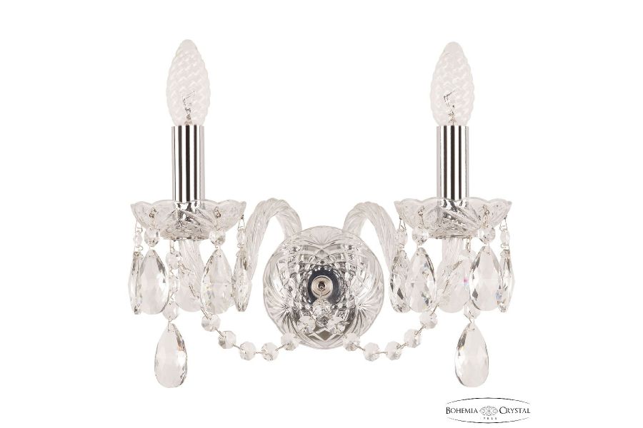Бра Bohemia Ivele Crystal 101B/2/141 Ni