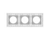 Рамка стеклянная на 3 поста Arlight FRM-GLARE-GC-3-WH 043838