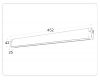Трековый магнитный светильник Ambrella Light Magnetic 220V GL1281