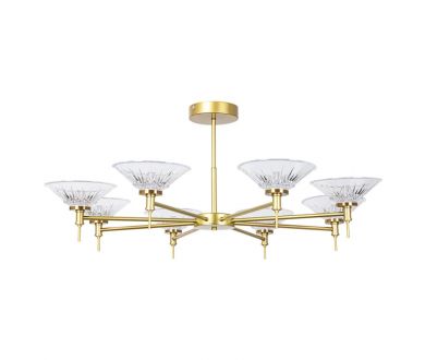 Купить Люстра на штанге Arte Lamp Alessia A2076PL-8GO Люстра на штанге Arte Lamp Alessia A2076PL-8GO