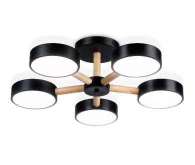 Купить Люстра на штанге Ambrella Light Comfort LineTech FL4828 Люстра на штанге Ambrella Light Comfort LineTech FL4828