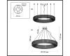 Подвесная люстра Odeon Light Panta 4926/98L