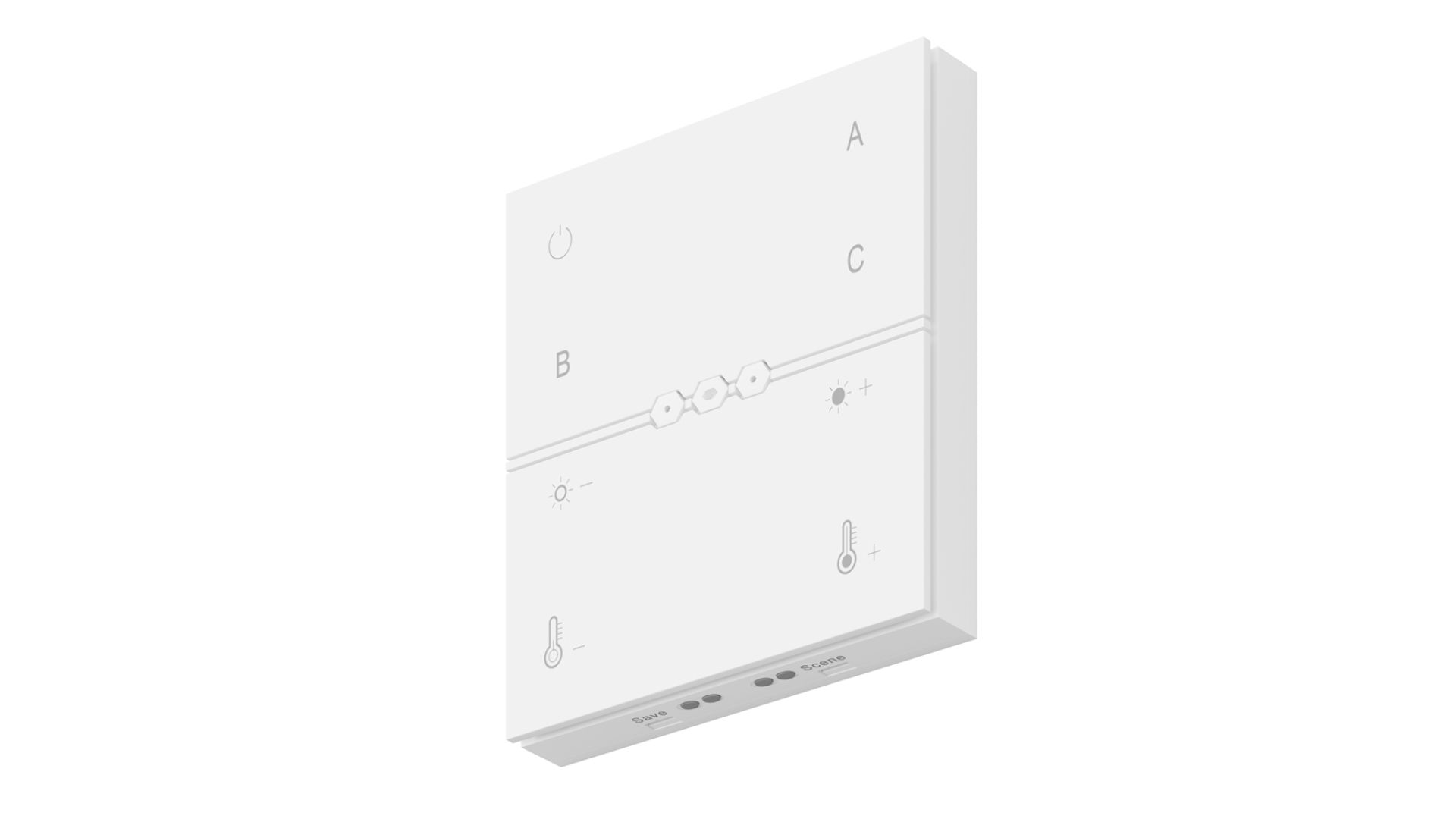 Беспроводная панель управления Maytoni Smart home DRC034-8-W