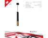 Подвесной светильник Reluce 16032-0.9-001IL LED5W BK+GD