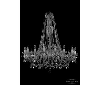 Купить Подвесная люстра Bohemia Ivele Crystal 1411/16/400/Xl-115 Ni Подвесная люстра Bohemia Ivele Crystal 1411/16/400/Xl-115 Ni