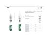 Лампа светодиодная Saffit SBC3709 Свеча E27 9W 4000K 55129