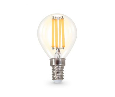 Купить Филаментная светодиодная лампа Ambrella Light Bulbing E14 15W 4000K шар 451534 Филаментная светодиодная лампа Ambrella Light Bulbing E14 15W 4000K шар 451534
