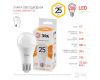 Лампа светодиодная Эра E27 25W 2700K LED A65-25W-827-E27 Б0035334