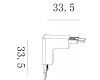 Коннектор SWG PRO CN-SLIM-WH-TL 022069