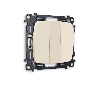 Купить Комплект механизма 3-кл выключателя Ambrella Volt Omega MO325010 Комплект механизма 3-кл выключателя Ambrella Volt Omega MO325010