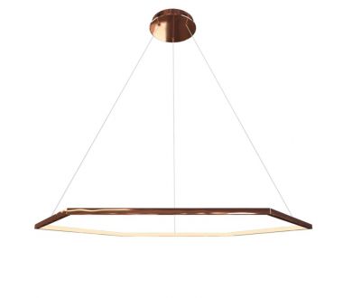 Купить Подвесной светодиодный светильник Milosh tendence 0873CL-24PG Подвесной светодиодный светильник Milosh tendence 0873CL-24PG