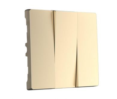 Купить Набор клавиш для выключателя трехклавишного Werkel шампань W1139011 4690389157189 Набор клавиш для выключателя трехклавишного Werkel шампань W1139011 4690389157189
