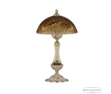 Купить Настольная лампа Bohemia Ivele Crystal Florence 71100L/25 GW Amber/H-1K Настольная лампа Bohemia Ivele Crystal Florence 71100L/25 GW Amber/H-1K