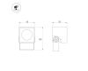 Прожектор Arlight ALT-BLOCK-S65x65-5W Warm3000 (GR, 36 deg, 230V) 054746