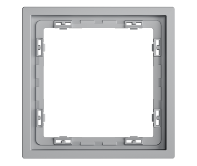 Купить Рамка пластиковая Voltum S70 на 1 пост, (серый) VLS100116 Рамка пластиковая Voltum S70 на 1 пост, (серый) VLS100116