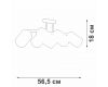 Потолочная люстра Vitaluce V4895-1/6PL