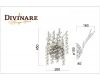 Настенный светильник Divinare Salice 3134/01 AP-2