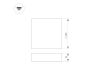 Потолочный светильник Arlight IM-QUADRO-EMERGENCY-3H-S600x600-64W Day4000 (WH, 120 deg, 230V) 041045