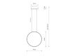 Подвесной светильник Nowodvorski Circolo Led S Black 10810