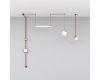 Трековый однофазный светильник Denkirs Belty Orb DK5551-BK