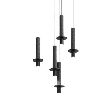 Купить Подвесной светильник iLamp Lofty 10704P/1-D150 BK-GR Подвесной светильник iLamp Lofty 10704P/1-D150 BK-GR