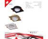 Встраиваемый светильник Reluce 53026-9.0-001LD GX53 GD