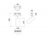 Трековый светильник Maytoni Track lamps TR019-2-7W4K-B