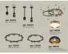 Комплект подвесного светильника Ambrella Light Techno Ring XR92221110 (A9222, A9227, C9238, C9232, N8124, N8145)