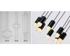 Каскадная люстра ImperiumLoft Vibia Wireflow 75394-22