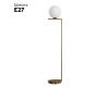 Торшер Arte Lamp Bolla-Unica A1921PN-1AB